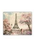 Dřevěné obrazy - Eiffel Tower Small