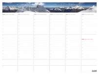 Stolní kalendáře - SK - Týdenní plánovací mapa A2 (bez plastové lišty)