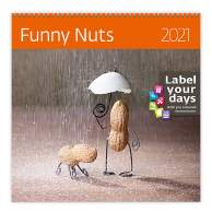 Nástěnné kalendáře "LP" - Funny Nuts